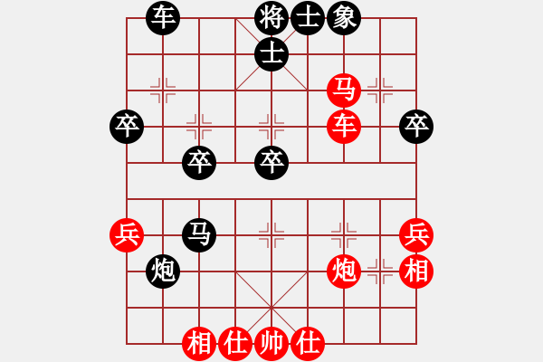 象棋棋譜圖片：龍城天車(1段)-和-神馬化龍(1段) - 步數(shù)：57 