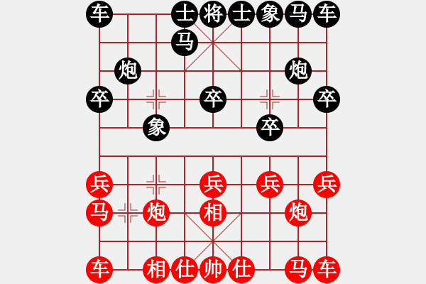 象棋棋譜圖片：成龍丹先勝楚漢奇緣<初級> - 步數(shù)：10 