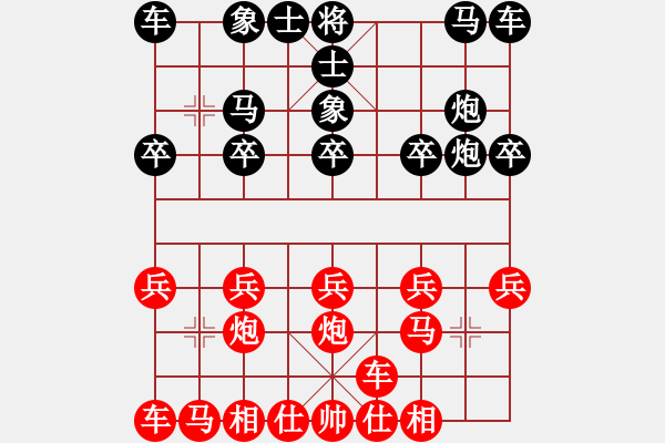 象棋棋譜圖片：小樓聽雨[564743436] -VS- 青松[965591582] - 步數(shù)：10 