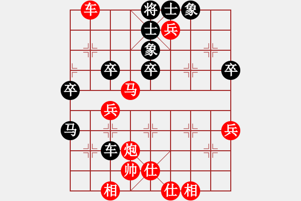 象棋棋譜圖片：北方飄雪(1段)-勝-紅方斷線(5段) - 步數(shù)：53 