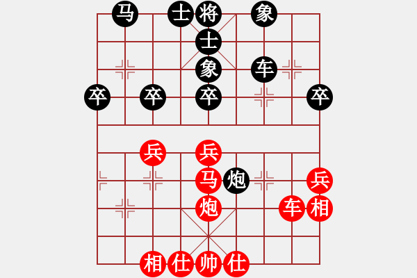 象棋棋譜圖片：cjyje(7星)-勝-小兵欺車(9星) - 步數(shù)：40 