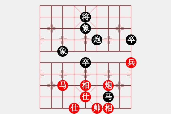 象棋棋譜圖片：啊汗血寶馬(1段)-和-火鳳凰(2段) - 步數(shù)：130 