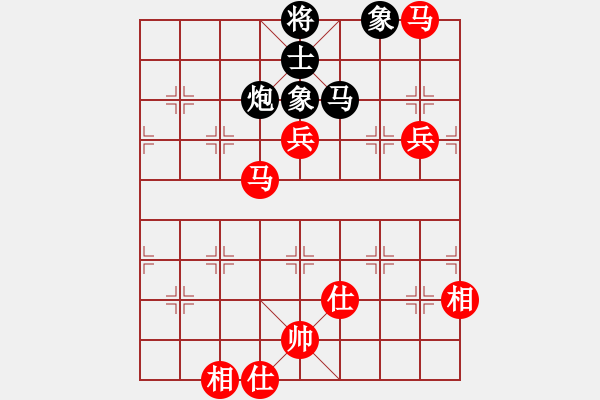 象棋棋譜圖片：棋局-41N an 1A5 - 步數(shù)：10 