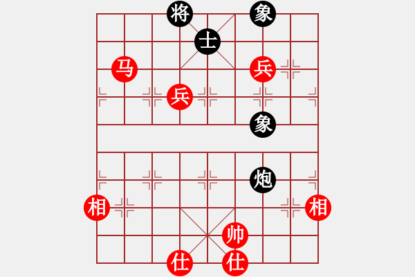 象棋棋譜圖片：棋局-41N an 1A5 - 步數(shù)：100 