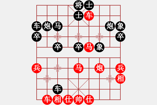 象棋棋譜圖片：東方一條龍(9段)-勝-魔鬼轉(zhuǎn)世(月將)中炮過河車互進七兵對屏風(fēng)馬平炮兌車 對黑馬7進8 - 步數(shù)：60 