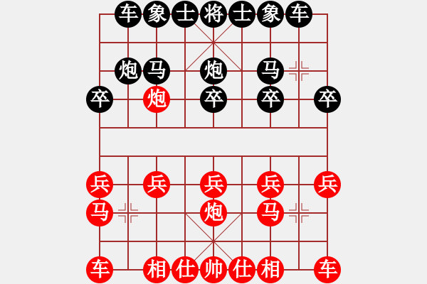 象棋棋譜圖片：順炮局（業(yè)四升業(yè)五評(píng)測(cè)對(duì)局）我后勝 - 步數(shù)：10 