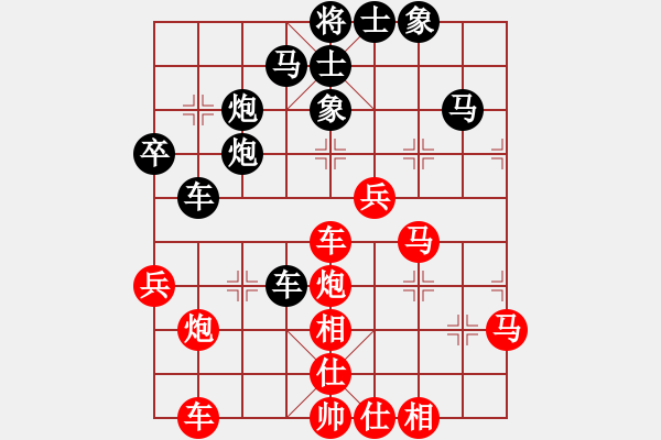 象棋棋譜圖片：杜晨昊先勝銅陵棋協(xié)一隊(duì)馬維維 - 步數(shù)：50 