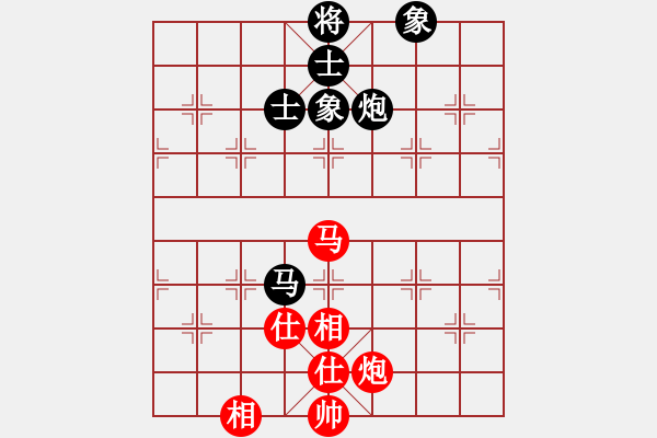 象棋棋譜圖片：韓竹風林(人王)-和-何武強(月將) - 步數：190 