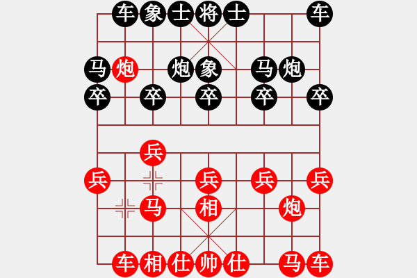 象棋棋譜圖片：年少輕狂[1030441168] -VS- 橘莓、毒酒 ka[759122344] - 步數(shù)：10 