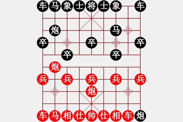 象棋棋譜圖片：棋友-魚aiq鳥[575644877] -VS- xx 夏[1606687467] - 步數(shù)：10 