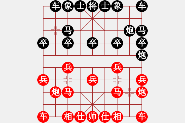 象棋棋譜圖片：11324局 A40-起馬局-旋九專雙核-大師 紅先負 小蟲引擎24層 - 步數(shù)：10 