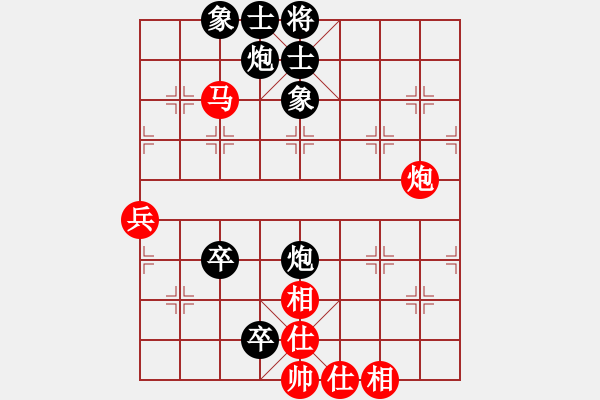 象棋棋譜圖片：周利亞 先負(fù) 黃偉 - 步數(shù)：80 