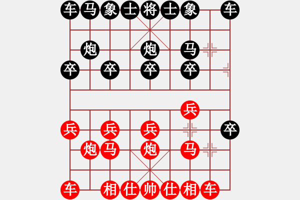 象棋棋譜圖片：2021.3.28.16銀子場(chǎng)先勝順炮 - 步數(shù)：10 