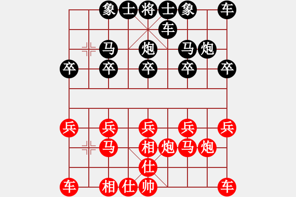 象棋棋譜圖片：jianjian8VS星海-笨笨(2012-10-18) - 步數(shù)：10 