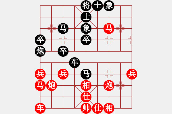 象棋棋譜圖片：姚力波(1星)-負(fù)-呼風(fēng)喚雨(7星) - 步數(shù)：30 