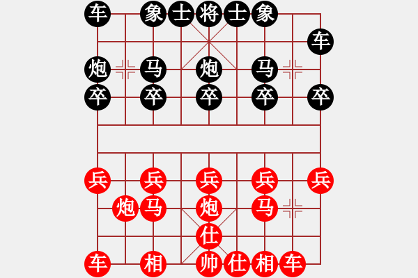 象棋棋譜圖片：溫柔三少(3級)-勝-華山一利劍(5級) - 步數(shù)：10 