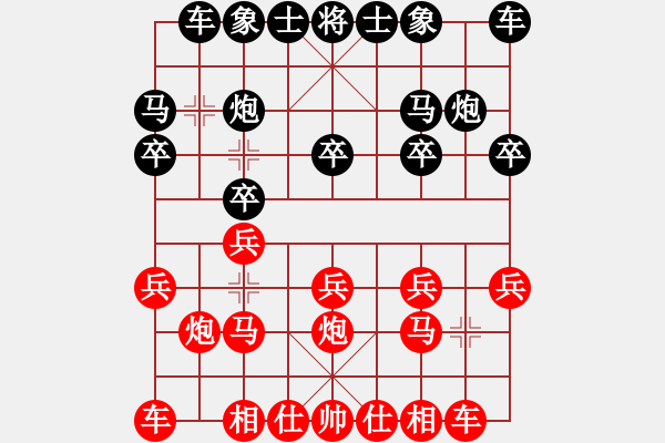 象棋棋譜圖片：君臨天下778899[紅] -VS- 完美進(jìn)出[黑] - 步數(shù)：10 