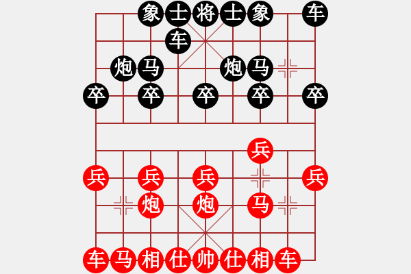 象棋棋譜圖片：玄天邪帝(6段)-勝-不下合棋(3段) - 步數(shù)：10 