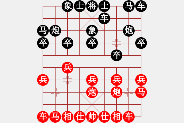 象棋棋譜圖片：惠沈波 先和 賀歲學(xué) - 步數(shù)：10 