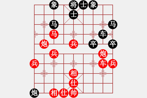 象棋棋譜圖片：bbboy002（業(yè)6-2） 先勝 天下一劍（業(yè)6-2） - 步數(shù)：40 