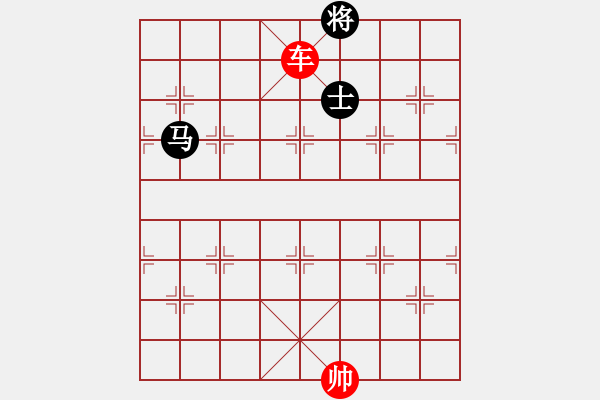 象棋棋譜圖片：車對(duì)馬雙士 - 步數(shù)：5 