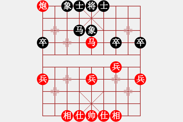 象棋棋譜圖片：重慶萬州 楊超 勝 重慶豐都 王正模 - 步數(shù)：48 