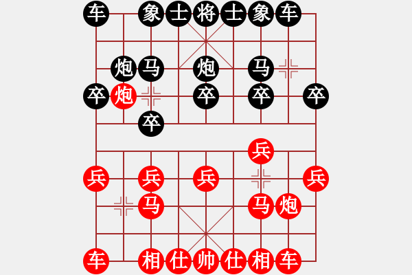 象棋棋譜圖片：bbboy002[紅] -VS- CLY東南西北中643[黑] - 步數(shù)：10 