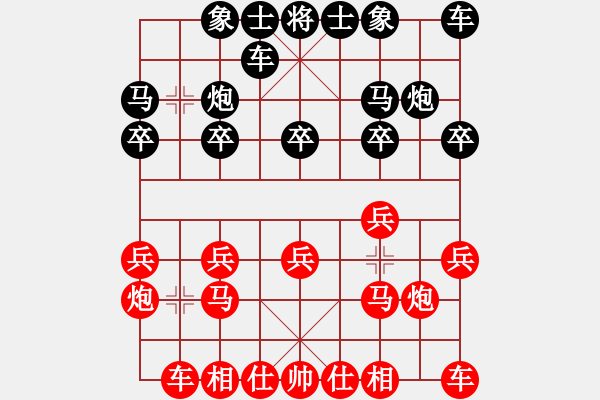 象棋棋譜圖片：2788局 A03-邊炮局-旋風(fēng)引擎23層(2870) 先勝 司馬懿(2350) - 步數(shù)：10 