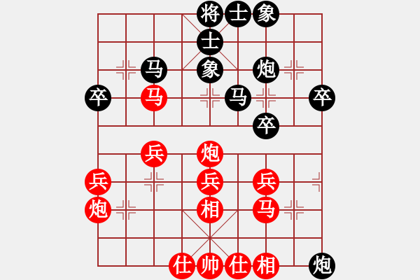 象棋棋譜圖片：金布(9級(jí))-負(fù)-笑面活佛(6級(jí)) - 步數(shù)：40 