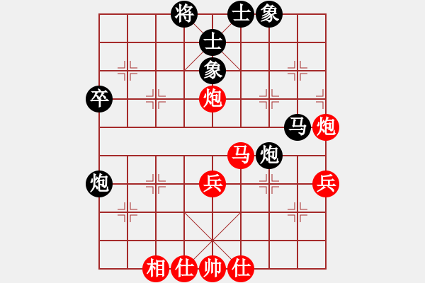 象棋棋譜圖片：安徽省象棋運(yùn)動(dòng)協(xié)會(huì) 尹健 和 山西永寧建設(shè)集團(tuán)有限公司 周軍 - 步數(shù)：60 