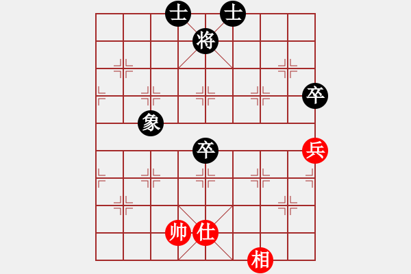 象棋棋譜圖片：孫根成 先和 某強(qiáng)軟 中炮過河車急進(jìn)中兵對(duì)屏風(fēng)馬平炮兌車 紅炮五退一 （背） - 步數(shù)：160 