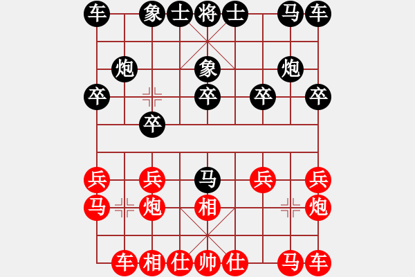 象棋棋譜圖片：549局 A03- 邊炮局-BugChess Plus 19-07-08 x64(13層) (先負 - 步數(shù)：10 