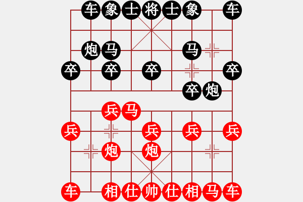 象棋棋譜圖片：‖棋家軍‖[474177218] -VS- 白紅力[1520507577] - 步數(shù)：10 