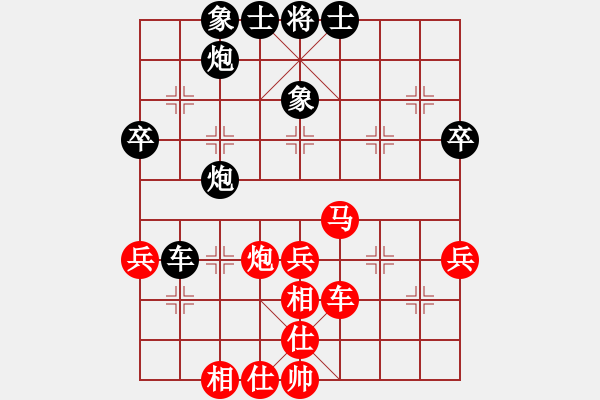 象棋棋譜圖片：北坡棋手(9段)-和-天劍絕刀(6段) - 步數：50 