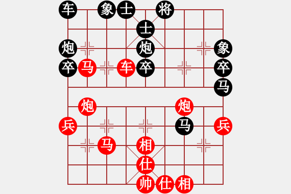 象棋棋譜圖片：旋風(fēng)測(cè)試三(北斗)-勝-新疆人張欣(北斗) - 步數(shù)：40 