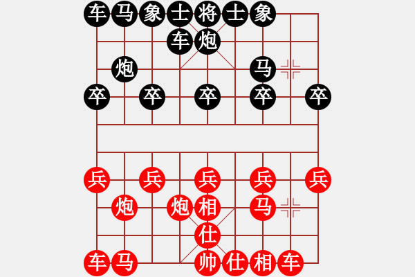 象棋棋譜圖片：天天象棋力評(píng)測(cè)兔子業(yè)6-1先負(fù)太守棋狂2018·2·25 - 步數(shù)：10 