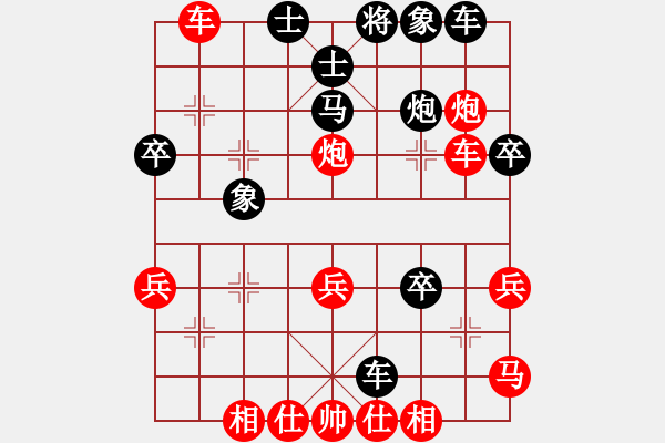 象棋棋譜圖片：七臺(tái)河春林(1段)-負(fù)-牡丹胯下死(2段)中炮過(guò)河車互進(jìn)七兵對(duì)屏風(fēng)馬上士 - 步數(shù)：40 