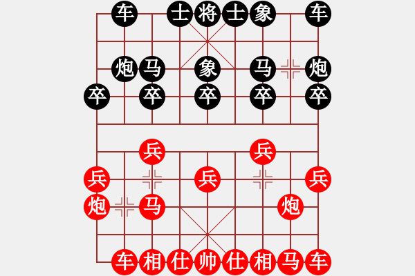 象棋棋譜圖片：武漢市 劉宗澤 勝 鞍山市 齊輝 - 步數(shù)：10 