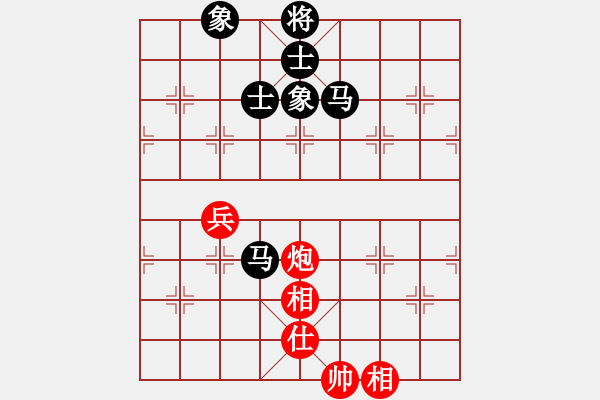 象棋棋譜圖片：華峰論棋(8段)-和-七星天罡(6段) 五七炮互進(jìn)三兵對(duì)屏風(fēng)馬邊卒右馬外盤(pán)河 紅左橫車(chē) - 步數(shù)：160 