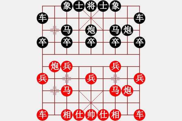 象棋棋譜圖片：嵇小淵（陜西，西安）先勝劉艷國(guó)（陜西。武功） - 步數(shù)：10 