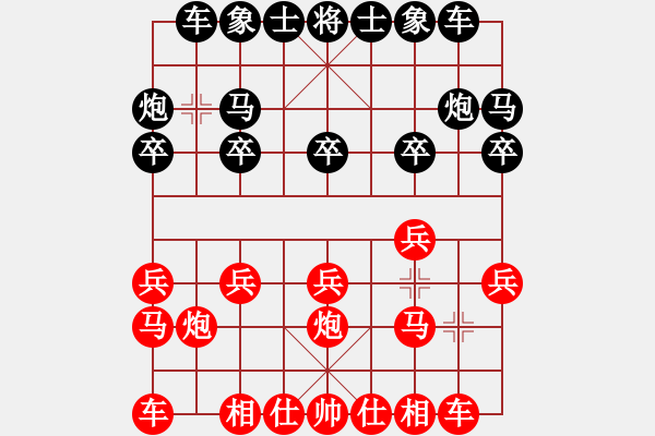 象棋棋譜圖片：newabcdj(8星)-勝-王者之劍(9星) - 步數：10 