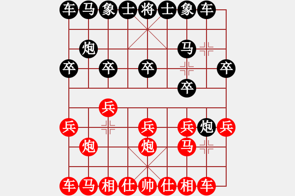 象棋棋譜圖片：單邊封 - 步數(shù)：8 