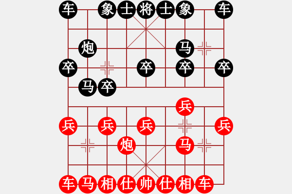 象棋棋譜圖片：20100127 1119告別弈天棋帥[759122344]-天昭[694479346】一級(jí)大師 - 步數(shù)：10 