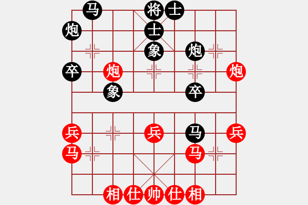 象棋棋譜圖片：肥刀自戰(zhàn)評(píng)述：在四川省棋王賽上的一局棋 - 步數(shù)：40 