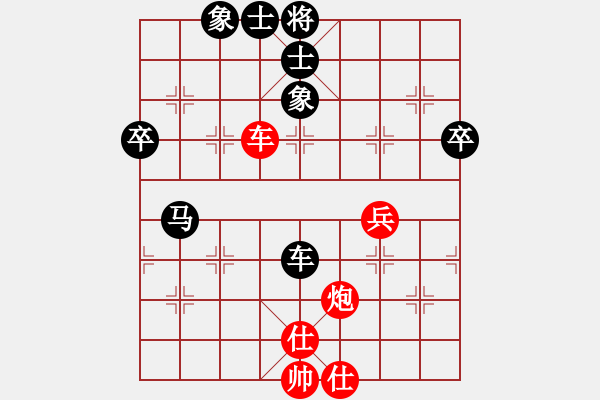 象棋棋譜圖片：象棋張(7級)-和-bbboy002(5級) - 步數(shù)：60 