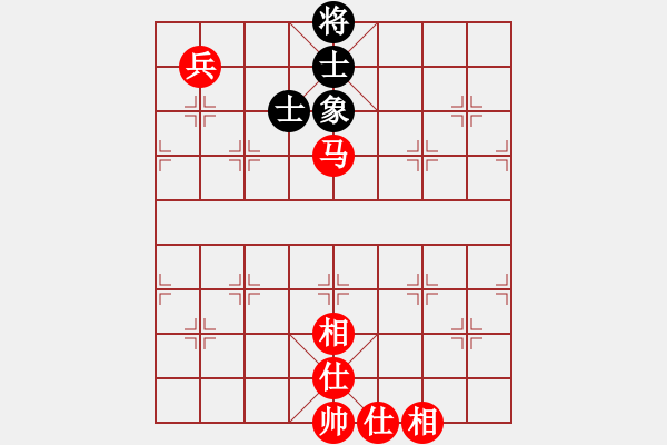 象棋棋譜圖片：馬兵必勝單缺象 - 步數：0 