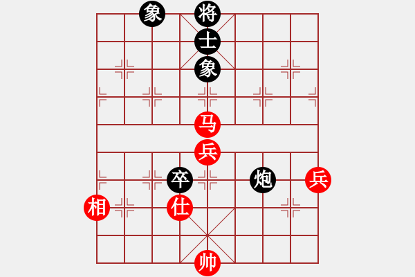 象棋棋譜圖片：呂梁象棋協(xié)會(huì) 朱俊明 和 太原象棋協(xié)會(huì) 趙利琴 - 步數(shù)：129 