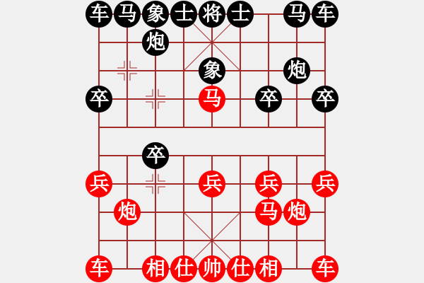 象棋棋譜圖片：楊世哲 先負(fù) 劉柏宏 - 步數(shù)：10 