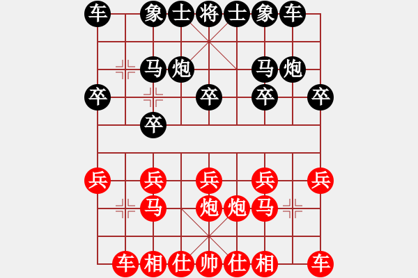 象棋棋谱图片：雪山老祖(9段)-胜-真水无香(5段) - 步数：10 