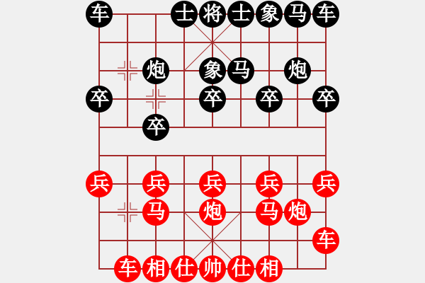 象棋棋譜圖片：11-08-23 gaodiaoma[1092]-勝-一天[1060] - 步數(shù)：10 